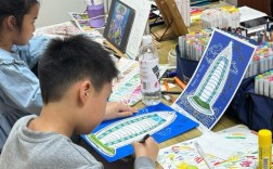 绘画辅导班图片作品