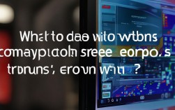 电脑蓝红绿白屏怎么办