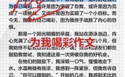 学会喝彩议论文