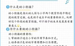 幼升小衔接班都教哪些内容？