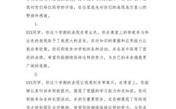 学生对辅导员的评语