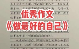 最好的做自己议论文