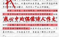 我心中的偶像议论文