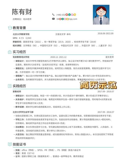 大学辅导员简历,应突出哪些核心能力?-图1 大学辅导员简历,应突出哪些核心能力?-图1