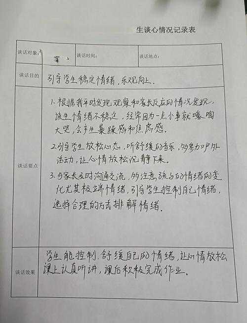 辅导员谈话记录范文-图3 辅导员谈话记录范文-图3