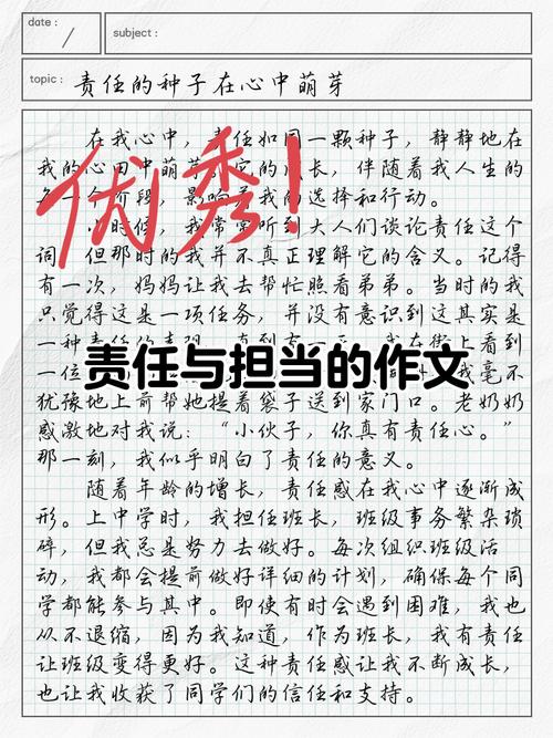 责任担当作文议论文,如何以责任担当铸就人生价值?-图1 责任担当作文议论文,如何以责任担当铸就人生价值?-图1