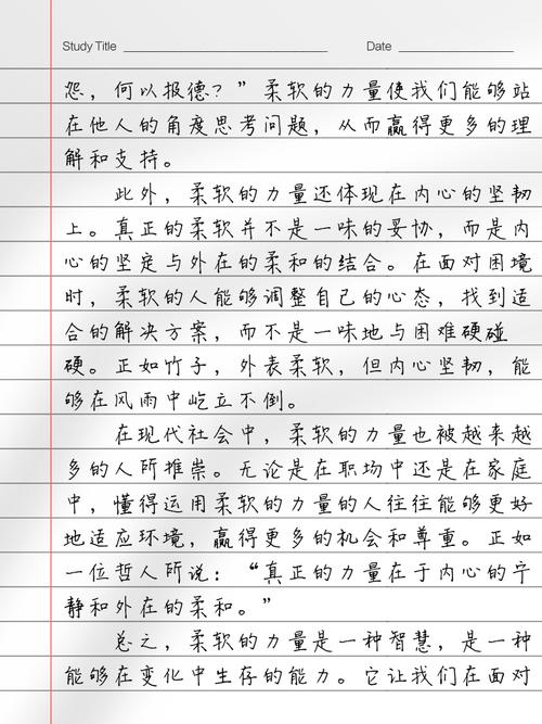 柔软和坚硬议论文-图2