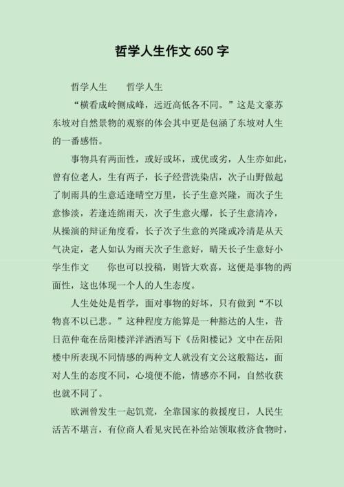 关于哲学议论文-图3 关于哲学议论文-图3