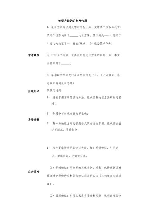 议论文论证方法有哪些?-图2 议论文论证方法有哪些?-图2