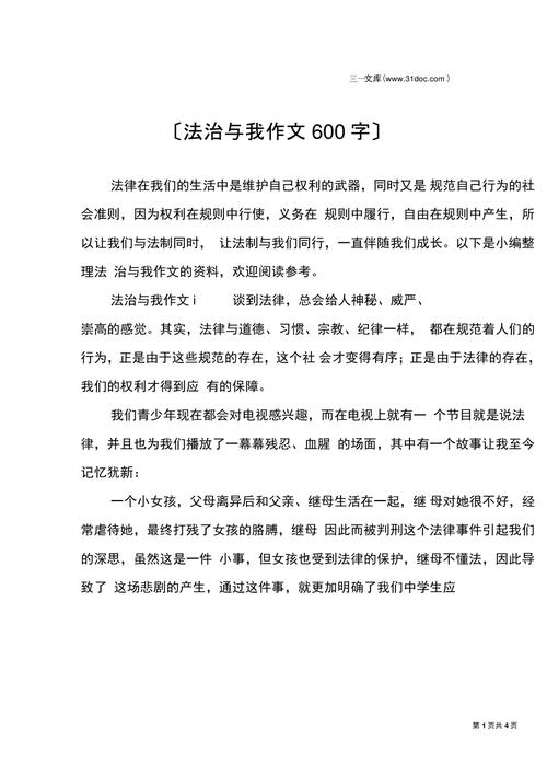 关于法治议论文-图2 关于法治议论文-图2