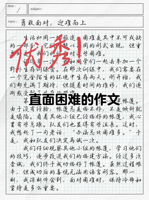 面对困难 议论文-图2 面对困难 议论文-图2
