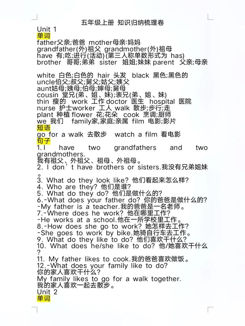 英语期末辅导-图3