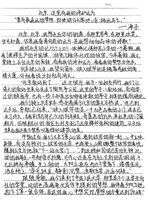 议论文 北京-图2