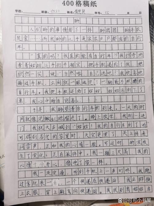 期盼议论文作文-图3