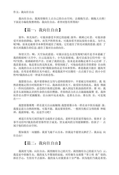 向往作文议论文,如何让向往成为前行的力量?-图2 向往作文议论文,如何让向往成为前行的力量?-图2