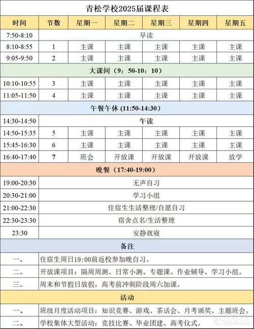辅导班课程表-图1