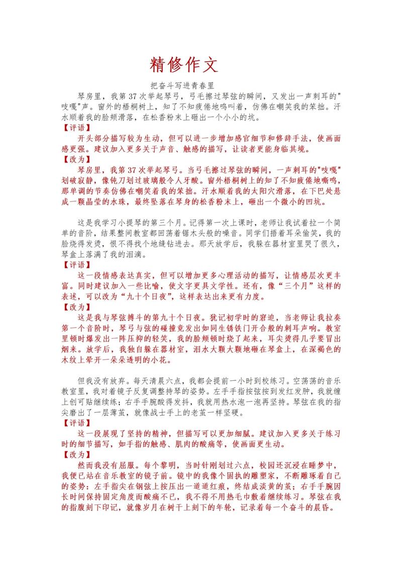 青春奋斗的议论文-图1