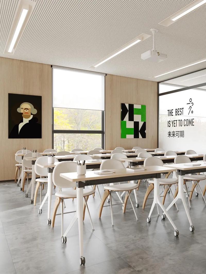 小型辅导班装修风格如何兼顾实用与童趣？-图2