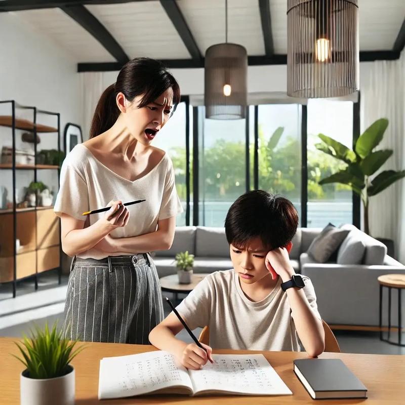 家长辅导学生家长，家长辅导作业时，如何避免把自己的焦虑传递给孩子？-图2