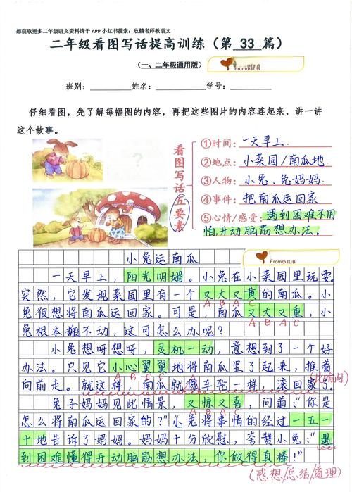 二年级语文辅导如何兼顾趣味性与知识性,让孩子轻松提升阅读与写作能力?-图3 二年级语文辅导如何兼顾趣味性与知识性,让孩子轻松提升阅读与写作能力?-图3