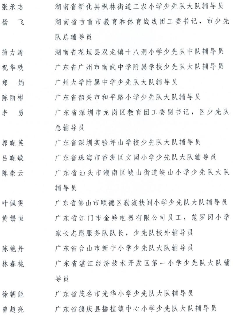 优秀少先队辅导员评选标准是什么？-图3