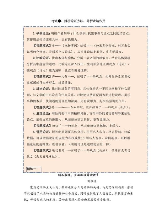 议论文常用哪些论证方法？-图3