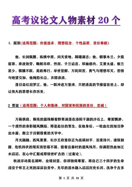 议论文素材与运用-图3 议论文素材与运用-图3