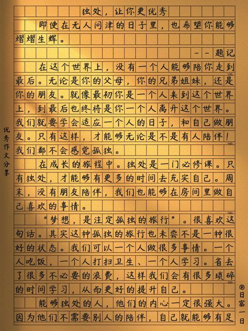 关于独行的议论文-图2 关于独行的议论文-图2