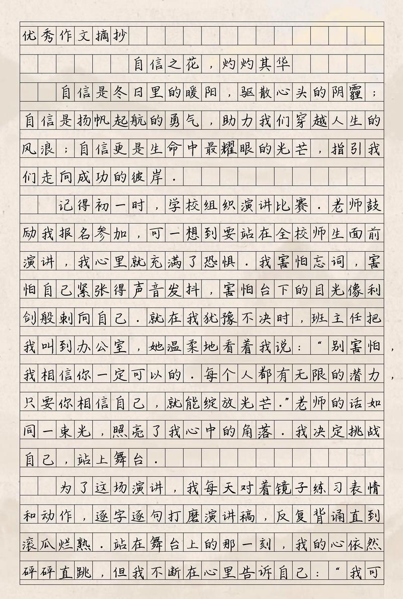 自信高中议论文,自信与成功,究竟有何关联?-图2 自信高中议论文,自信与成功,究竟有何关联?-图2