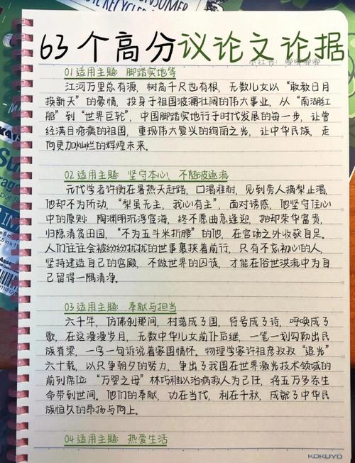 关于议论文作文素材-图1