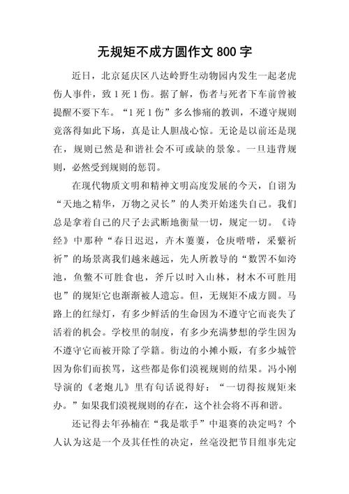规矩是枷锁还是助力？-图1