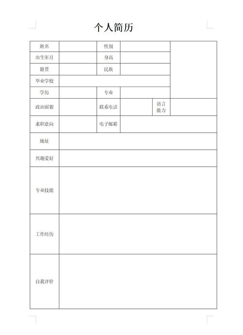 应聘辅导员的个人简历-图1