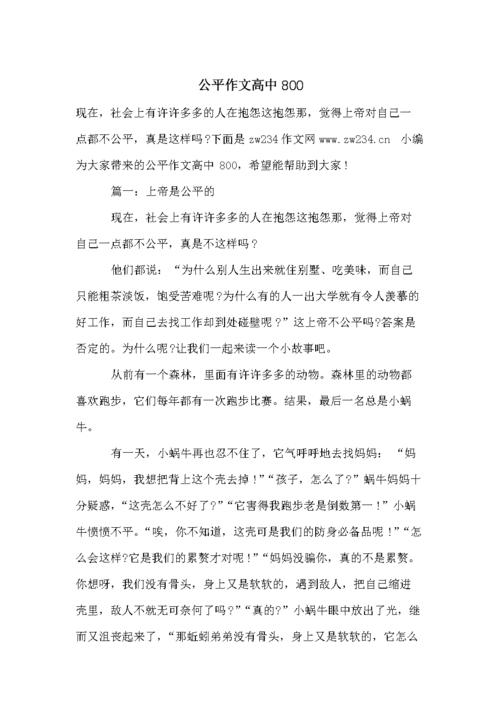 以公正为话题的议论文-图2